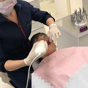 歯の形態＆歯並びをスキャンします