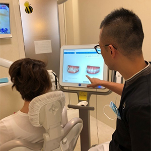 スキャンした当日にアウトカムシュミレーション結果を確認することができます